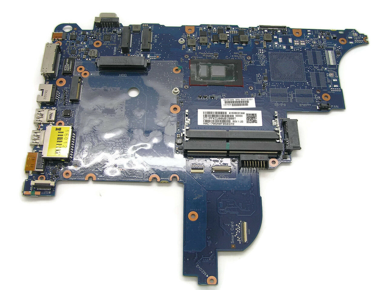 HP 840718-001 840718-501 840718-601 Motherboard for HP 640 G2 650 G2 Laptop with i7-6600U